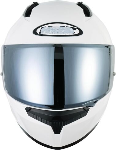 Soman HJ-34P Visor, Tinted HJ-34P Shield Replacement Compatible with C10 UV Protection (Silver) in Kuwait