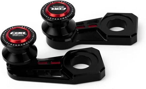 Motorcycle Rear Swingarm Spools Sliders Bobbins Compatible With Honda CBR650R 2019-2023 | Swing Arm Stand Screws CBR 650R 650 R CBR650 R Accessories (black-2) in Saudi Arabia