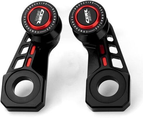 Motorcycle Rear Swingarm Spools Sliders Bobbins Compatible With Honda CBR650R 2019-2023 | Swing Arm Stand Screws CBR 650R 650 R CBR650 R Accessories (black-2) in Saudi Arabia