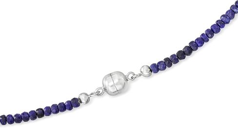 Ross-Simons Beaded Gemstone Necklace with Sterling Silver 80-90 ct. tw. in Saudi Arabia