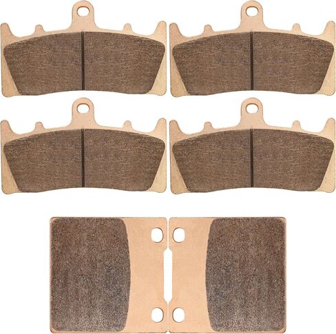 LOCOPOW Sintered Brake Pads For Suzuki Hayabusa GSX1300 1300R 1999-2007/ Bandit 1200 GSF1200S 2001-2005/GSXR1100W 1993-1998/GSXR750W 1994-1996/TL1000R 1998-2003, Front and Rear in Kuwait