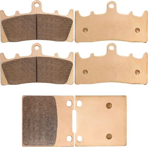 LOCOPOW Sintered Brake Pads For Suzuki Hayabusa GSX1300 1300R 1999-2007/ Bandit 1200 GSF1200S 2001-2005/GSXR1100W 1993-1998/GSXR750W 1994-1996/TL1000R 1998-2003, Front and Rear in Kuwait