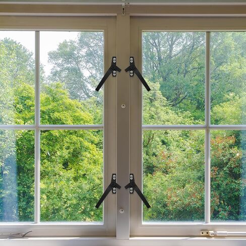 Uxcell 2PCS Casement Window Locking Handle ، سبيكة الزنك قفل المقبض قبضة قبضة اليسار واليد اليمنى للنوافذ ، لون الشمبانيا in Saudi Arabia