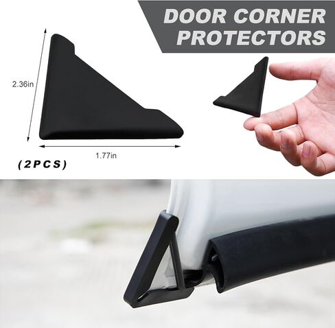 2 PCS Car Door Edge Guards, Anti-Collision Auto Front Door Corner Cover Decor Trim, Anti-Scratch Door Edge Scratch Gaurd Protector for Car Truck SUV, Car Accessories in Kuwait