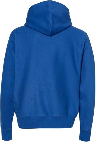 Champion S101 Men's Reverse Weave Hooded Sweatshirt, Heavyweight 12 oz. Fleece, Shrink-Resistant, Front Pouch Pocket (US, Alpha, Medium, Regular, Regular, Charcoal Heather) in Saudi Arabia