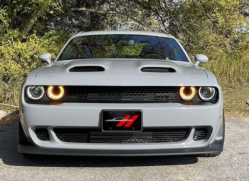 Black License Plate Cover for Dodge Strong Aluminum Novelty Funny for Women Men Car Front Decorative Plates Standard US 6 X 12 Inch in Saudi Arabia