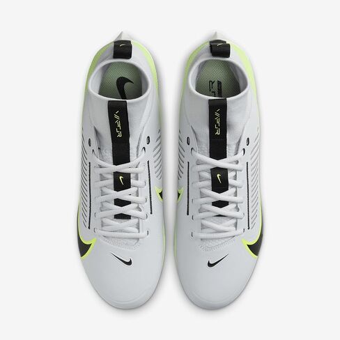 Nike Vapor Edge Pro 360 2 Men's Football Cleats (DA5456-004 ، Pure Platinum/Vapor Green/Klow Green/Black) 10.5 in Saudi Arabia