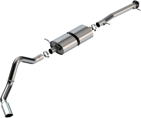 Borla 20-22 Chevrolet/GMC Silverado/Sierra 6.6L T-304 SS Cat-Back S-Type Exhaust - Brushed - 140833 in Saudi Arabia