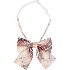 Women's Plaid Tie Uniform Pre-Tied BowKnot Cute Stylish Colorful Bow Ties
