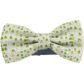 Adjustable Pre-tied bow tie for Men (Funny Frogs Sketch Your Pattern) Elegant Cute Bowties for Dogs Cats Pets