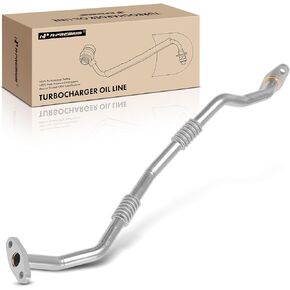 A-Premium Turbocharger Oil Return Line Compatible with Hyundai Sonata 2015-2019, Santa Fe 2019-2020, Santa Fe Sport 2017-2018 & Kia Optima 2016-2019, Sportage 2016-2022, Sorento, 2.0L