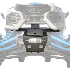 لوحة تصاعد ونش تناسب 2020-2023 Can-Am Maverick X3 | مسحوق المغلفة | أسود