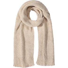 Pleneal Scarf for Women,Soft Chenille Winter Scarves, Womens Warm Thick Scarf for Cold Weather