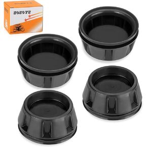 4Pcs Front + Rear Wheel Center Cap for Honda Rubicon 500 TRX500FA7 FM7 Pioneer 700 1000 Talon 1000 SXS1000 M2 M3 M4 M5 S2X 2015-2024 44732-HR6-A60