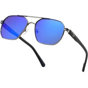 Pilot Sunglasses, Featuring UV 400 Protection and Polarized Lenses Men and Women