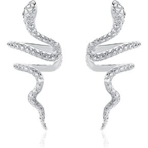 Simple Snake Clip Earrings For Women Fashion Wedding High Jewelry Party Gifts for Women Mother Friends