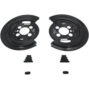 924-685 2PCS لوحات دعم الفرامل الخلفية والركاب الجانبية لكرايسلر Aspen 2007-2009 ل Dodge Durango 2007-2009 لـ RAM 1500 2011-2012 لـ RAM 1500 Pickup 2006-2010