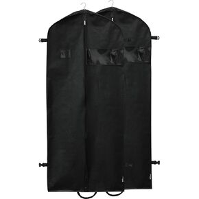 Simple Houseware 2 Pack 60 بوصة حقيبة سفر سفر ، 300D Polyester | ثقيلة ، أسود