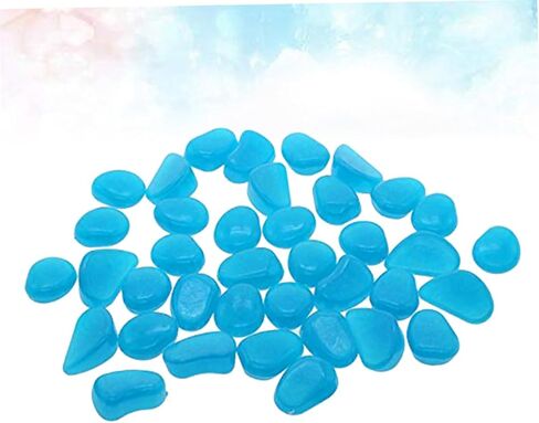 POPETPOP 100pcs Fish Tank Plant Cobblestone Stone Artificial Rocks Man Made Rock Fish Tank Stone Decorate Fish Tank Pebbles Rock Decorative Pebbles Stone Fish Tank Flowerpot Glow Stone in Kuwait