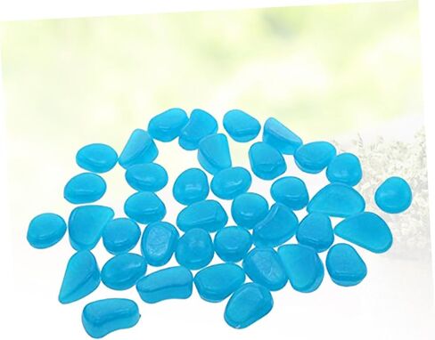 POPETPOP 100pcs Fish Tank Plant Cobblestone Stone Artificial Rocks Man Made Rock Fish Tank Stone Decorate Fish Tank Pebbles Rock Decorative Pebbles Stone Fish Tank Flowerpot Glow Stone in Kuwait