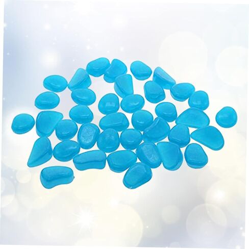 POPETPOP 100pcs Fish Tank Plant Cobblestone Stone Artificial Rocks Man Made Rock Fish Tank Stone Decorate Fish Tank Pebbles Rock Decorative Pebbles Stone Fish Tank Flowerpot Glow Stone in Kuwait