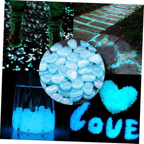 POPETPOP 100pcs Fish Tank Plant Cobblestone Stone Artificial Rocks Man Made Rock Fish Tank Stone Decorate Fish Tank Pebbles Rock Decorative Pebbles Stone Fish Tank Flowerpot Glow Stone in Kuwait