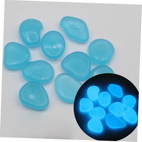 POPETPOP 100pcs Fish Tank Plant Cobblestone Stone Artificial Rocks Man Made Rock Fish Tank Stone Decorate Fish Tank Pebbles Rock Decorative Pebbles Stone Fish Tank Flowerpot Glow Stone in Kuwait