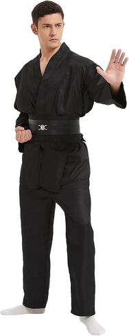 Men's Tunic Costume Hooded Robe Halloween Cosplay Adult Costume Knight Cloak Set With Pocket in Saudi Arabia