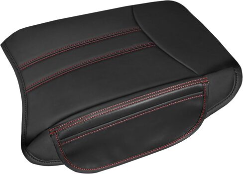 SENSHINE Armrest Cover for Honda Pilot Accessories 2009 2010 2011 2012 2013 2014 2015 Center Console Cover Anti-Scratch Leather Armrest Decoration for Honda Pilot Interior Accessories (Black Trim) in Saudi Arabia