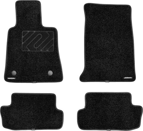 WENNEBIRD Superior Carpet Front Row Floor Mats for 2016-2024 Chevrolet Camaro, 0.6 Inch Thickness Rugs, Premium All Weather Anti-Slip Waterproof Floor Liners - 2pc in Saudi Arabia