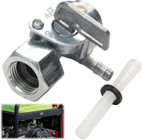 Generator Fuel Tank Petcock Valve Kit, Female Thread Oil Switch Shut off Valve with Inline Fuel Filters Compatible with Predator 4000 4375 6500 8750 9000 Champion ETQ (M16×1.5mm) in Kuwait