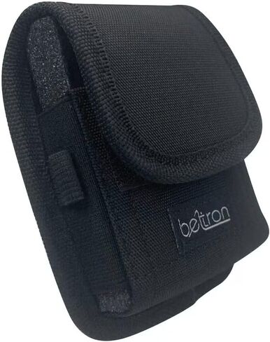 BELTRON Leather Pouch for Galaxy Z Flip 3, Galaxy Z Flip 4, Galaxy Z Flip 5, Galaxy Z Flip 6, Motorola RAZR 2023, Motorola RAZR 2024 with Heavy Duty Belt Loop, Metal Belt Clip & Dual Magnet Closure in Saudi Arabia