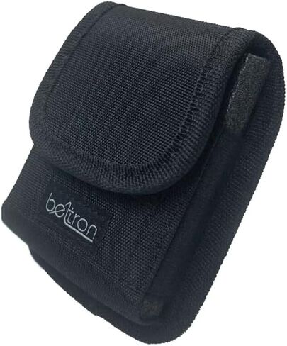BELTRON Leather Pouch for Galaxy Z Flip 3, Galaxy Z Flip 4, Galaxy Z Flip 5, Galaxy Z Flip 6, Motorola RAZR 2023, Motorola RAZR 2024 with Heavy Duty Belt Loop, Metal Belt Clip & Dual Magnet Closure in Saudi Arabia
