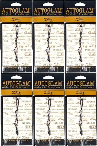 Tyler Autoglam Air Freshener - Diva fragrance - Set of 6 (Diva (Pack of 6)) in Saudi Arabia