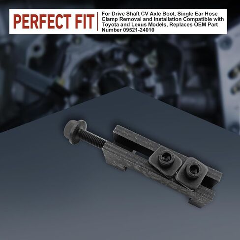 أداة CV Boot Clamp Pliers لأداة Boot Axle CV عمود محرك ، وإزالة مشبك خرطوم الأذن المفردة المتوافقة مع نماذج Toyota و Lexus ، يحل محل رقم جزء OEM 09521-24010 in Saudi Arabia