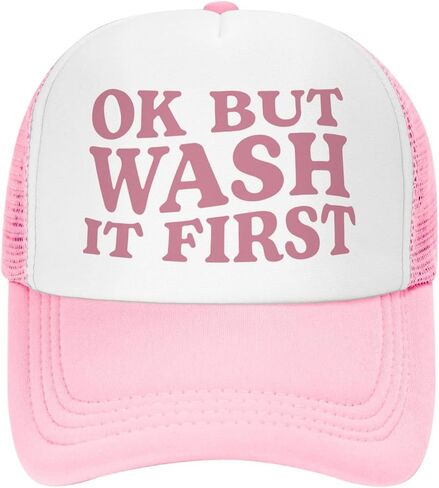 Fresh Out of Fucks Funny Trucker Hats for Women with Dirty Adult Humor - Crazy & Unhinged Inappropriate Designs in Kuwait