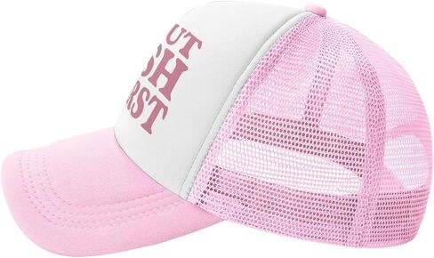 Fresh Out of Fucks Funny Trucker Hats for Women with Dirty Adult Humor - Crazy & Unhinged Inappropriate Designs in Kuwait
