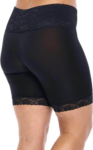 Undersummers Lace Slip Shorts, Shortlette Slip Shorts for Women Under Dress, Anti Thigh Chafing Shorts for Women, 9" Inseam in Saudi Arabia
