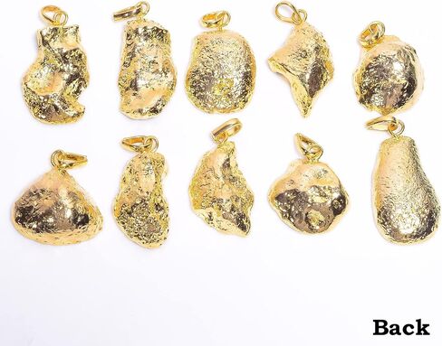 Quartz Handmade Pendant Necklaces in Gold Plated Bohemian Birthstone Pendant Attachment with Chain, Trendy Simple Jewelry Gift for Girls & Women (Green) in Saudi Arabia