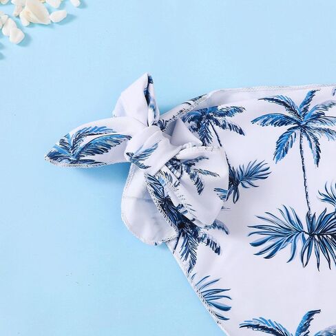 Girls Swimsuit 3PCS Bikini Sets,Adjustable Shoulder Strap Bathing Suits 5-14Y Girls' Swimwear with Cover Up Skirt in Saudi Arabia