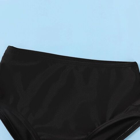 فتيات السباحة 3pcs مجموعات بيكيني ، بدلات السباحة القابلة للتعديل حزام الكتف in Kuwait