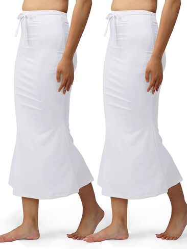 Saree Shapewear Petticoat for Women, Cotton Blended,Petticoat,Skirts for Women,Shape Wear (Pack of 2) in Kuwait