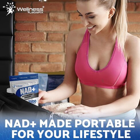 LiposomalNAD+ Supplement - Third-Party Tested NAD Softgels Nicotinamide Riboside Resveratrol - 2500mg Liposomal NAD Supplements for Women - Longevity Support - Made in USA in Saudi Arabia