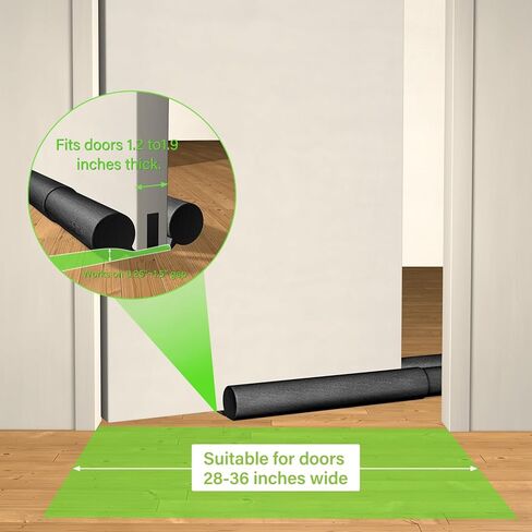 ترقية مسود باب السدادة 30-36 بوصة ، سدادات الأبواب لأسفل الباب ، أسفل ضوضاء الباب ، مانع ضوضاء الباب ، مانع مشروع الباب in Kuwait