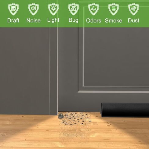 ترقية مسود باب السدادة 30-36 بوصة ، سدادات الأبواب لأسفل الباب ، أسفل ضوضاء الباب ، مانع ضوضاء الباب ، مانع مشروع الباب in Kuwait