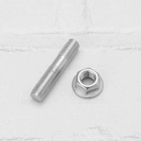 4 مجموعات M10x1.25 مزدوجة العادم من شواهد الأزرار مزدوجة نهاية الجوز stud متوافقة مع تويوتا متوافق مع نيسان متوافق مع هوندا in Kuwait