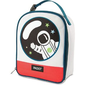 PackIt®️ Freezable Playtime Lunch Box, Shark Attack, Built with ECOFREEZE® Technology, Collapsible, Reusable, Zip Closure With Buckle Handle, Perfect for Keeping Lunches Fresh