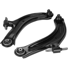 Front Lower Control Arms w/Ball Joint Assembly Sway Bars Outer Tie Rod Suspension Kits Compatible with 2007-2012 Nissan Sentra (2pc)