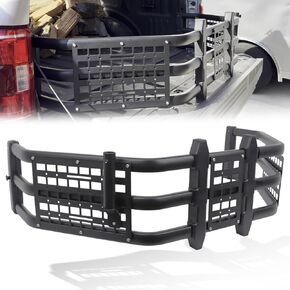 موسع سرير الشاحنة المطورة مناسبًا لفورد F-150 F150 2015-2025 موسع الباب الخلفي مع Molle Panel & Flag Pole Mount