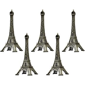 5pcs برج إيفل طراز ديكور تمثال العمارة العتيقة لمكتب المنزل الأنيق زخرفة سطح المكتب أصدقاء وعائلة فريدة من نوعها